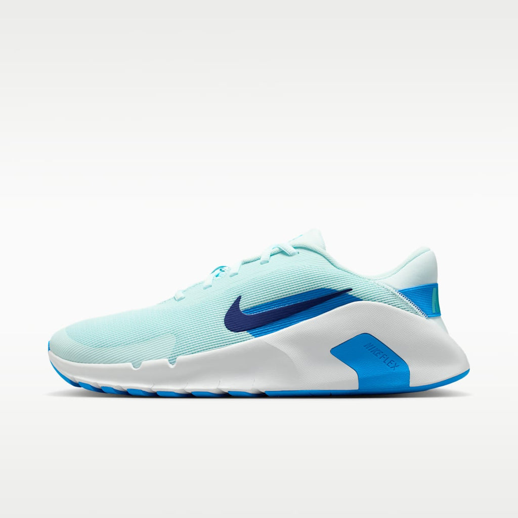 Nike Flex Train Men's Workout Shoes - Glacier Blue/Photo Blue/Off White/Deep Royal Blue - Image 1