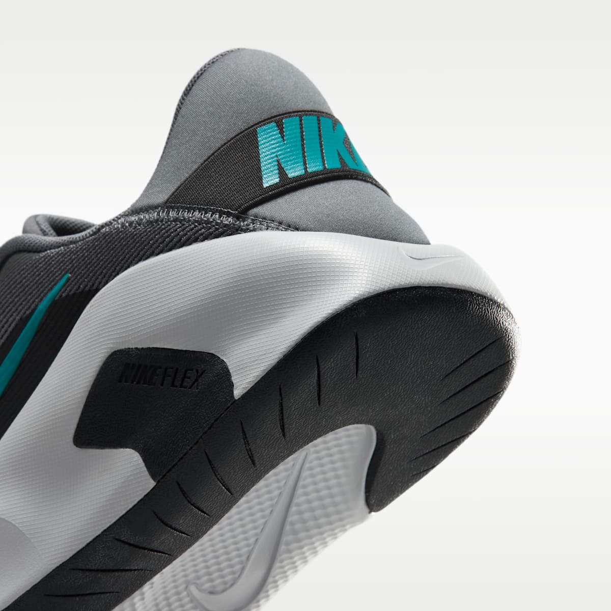 Nike Flex Train Men's Workout Shoes - Smoke Grey/Anthracite/Light Smoke Grey/Energy - Image 8