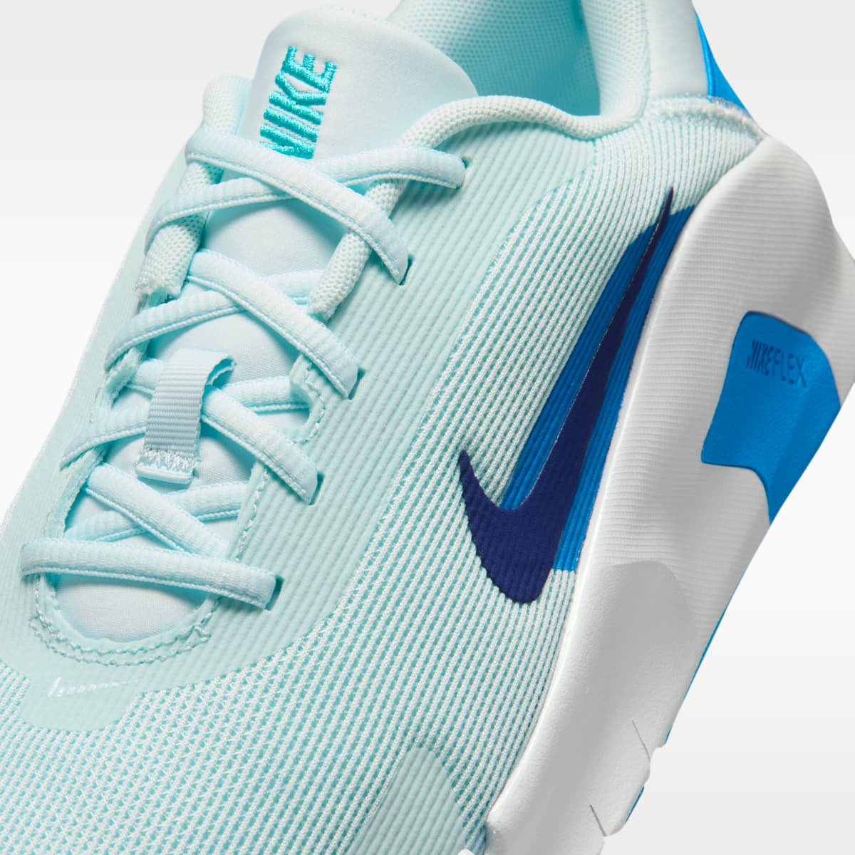 Nike Flex Train Men's Workout Shoes - Glacier Blue/Photo Blue/Off White/Deep Royal Blue - Image 7