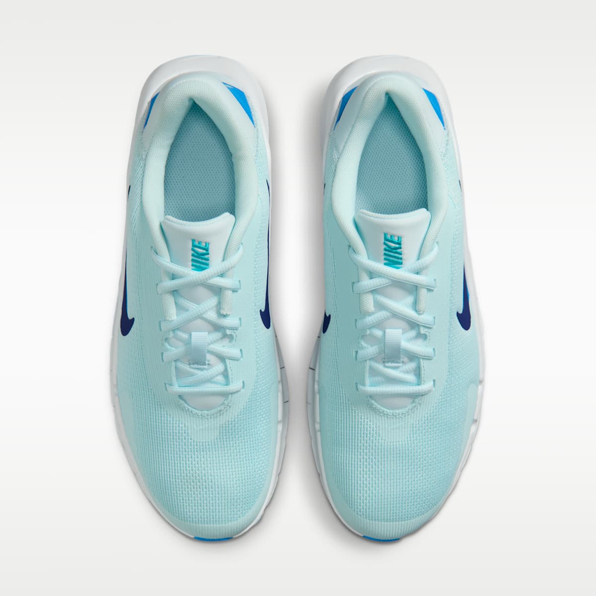 Nike Flex Train Men's Workout Shoes - Glacier Blue/Photo Blue/Off White/Deep Royal Blue - Image 4
