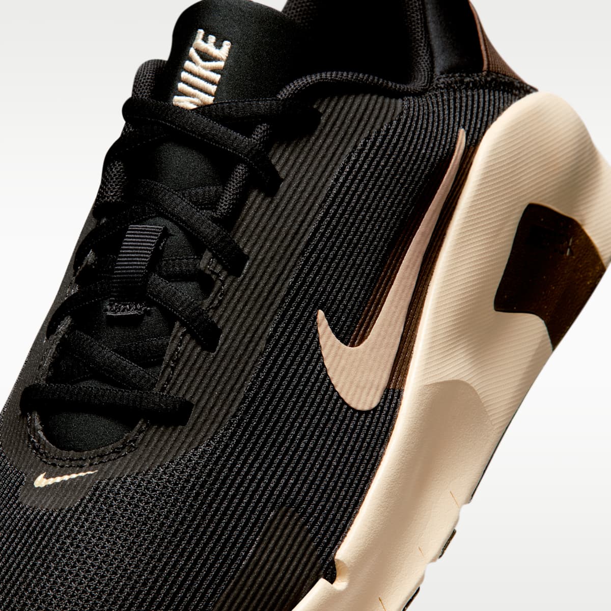 Nike Flex Train Men's Workout Shoes - Black/Light Khaki/Dark Hazel/Light Khaki - Image 7