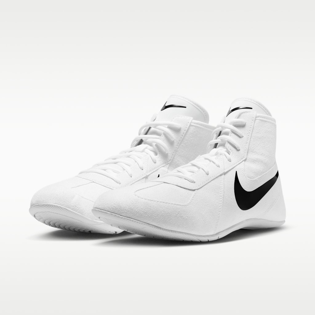 Women's Nike Footsweep 2 Men's Wrestling Shoes - White/Black