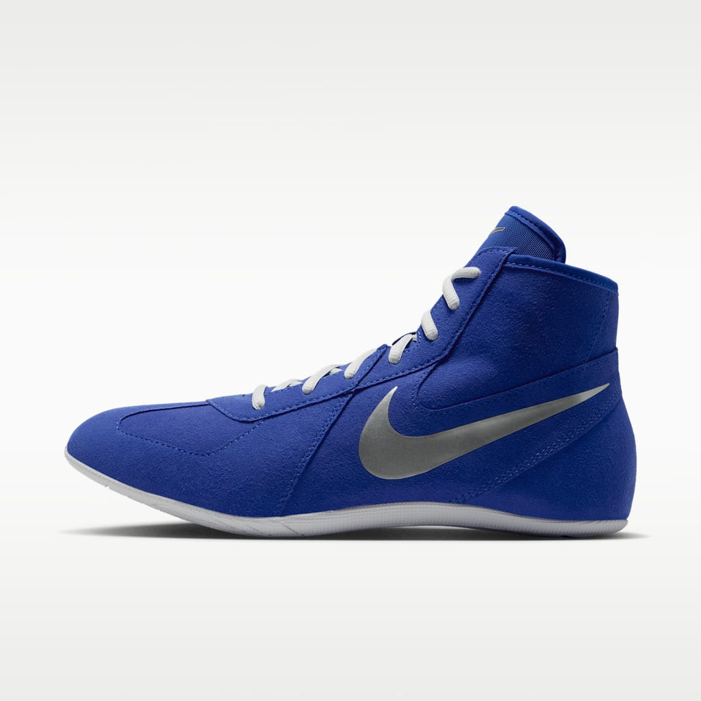 Nike Footsweep 2 Men's Wrestling Shoes - Hyper Royal/Metallic Silver - Image 1