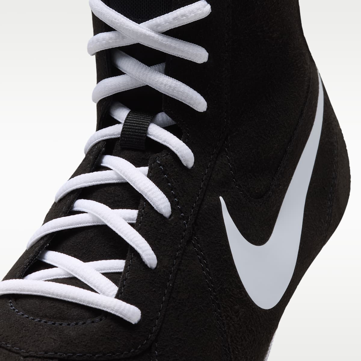 Nike Footsweep 2 Men's Wrestling Shoes - Black/White - Image 7