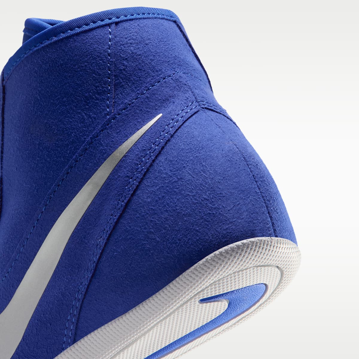Nike Footsweep 2 Men's Wrestling Shoes - Hyper Royal/Metallic Silver - Image 8