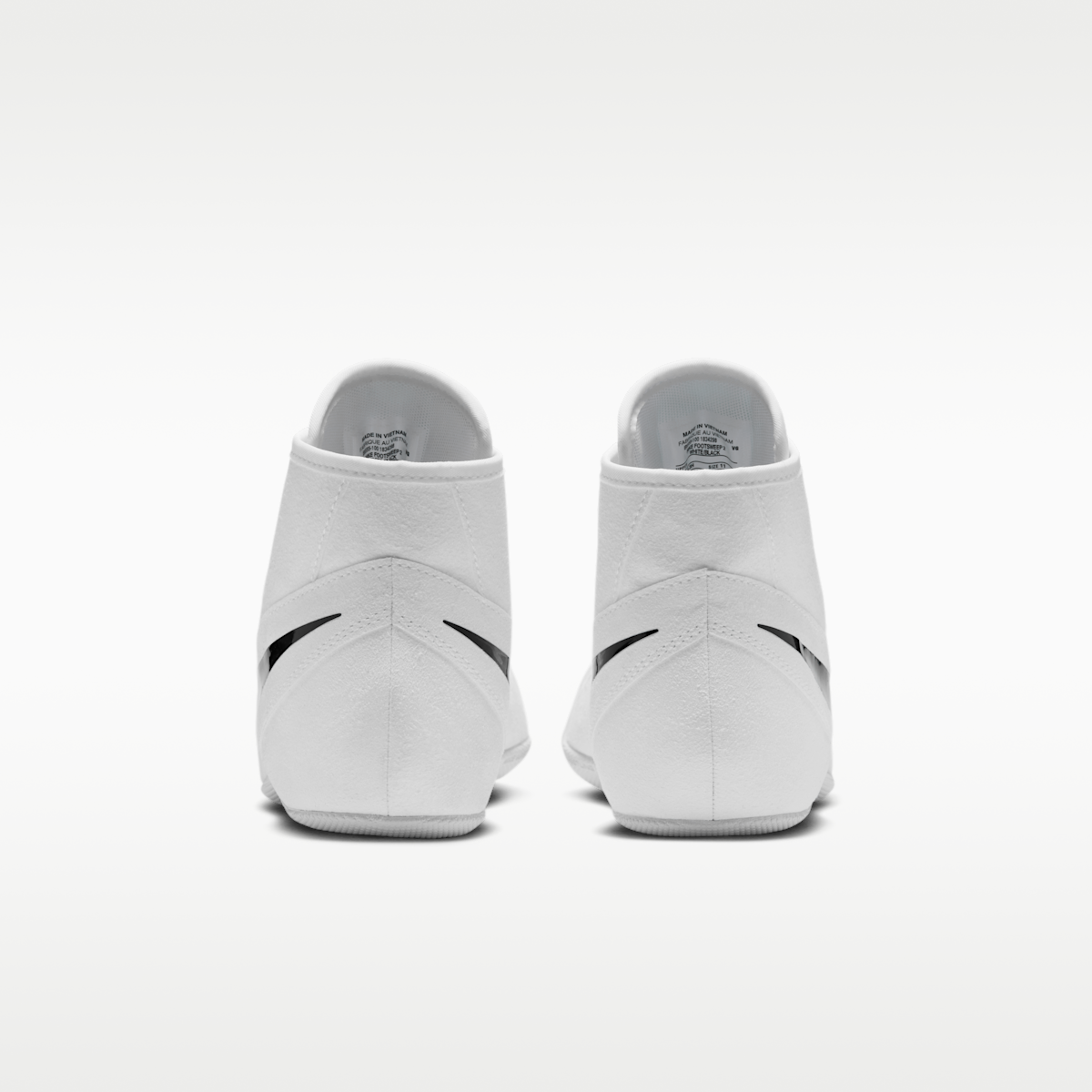Women's Nike Footsweep 2 Men's Wrestling Shoes - White/Black
