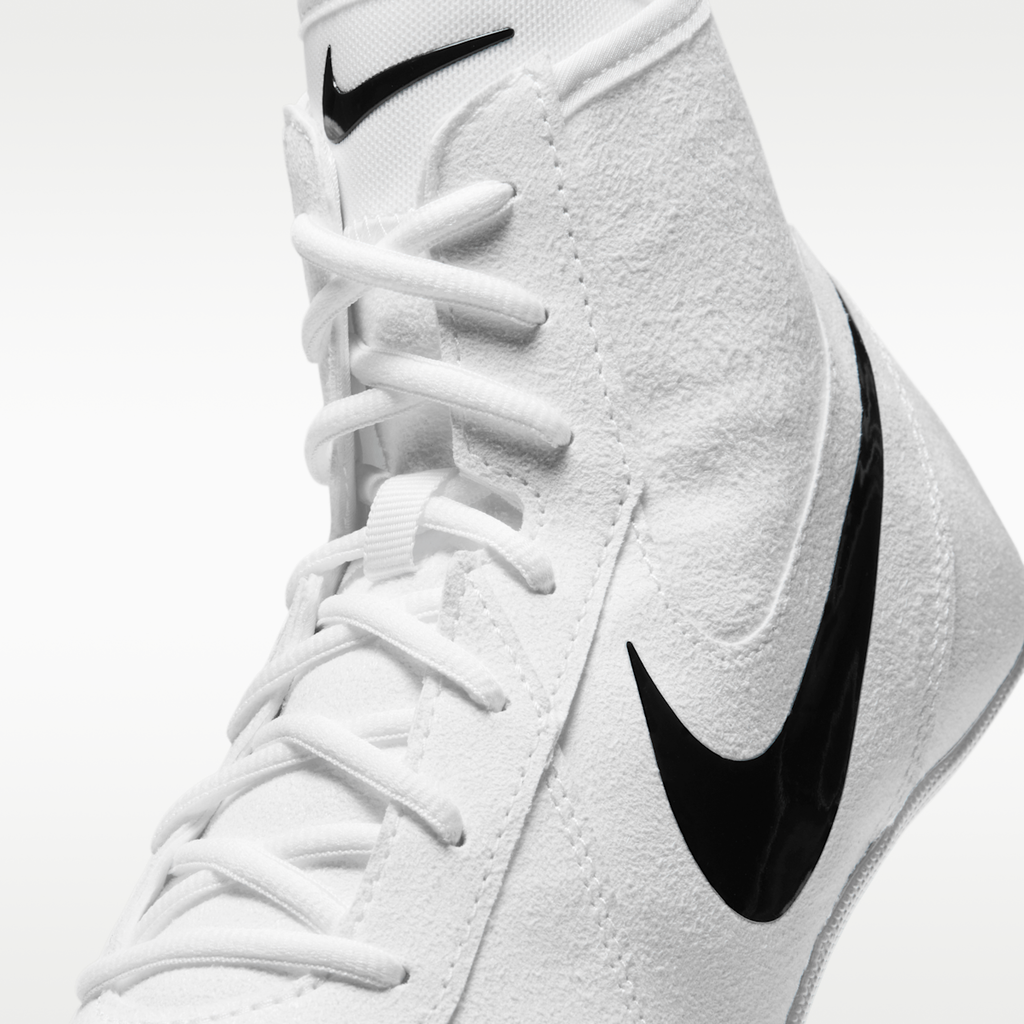 Women's Nike Footsweep 2 Men's Wrestling Shoes - White/Black