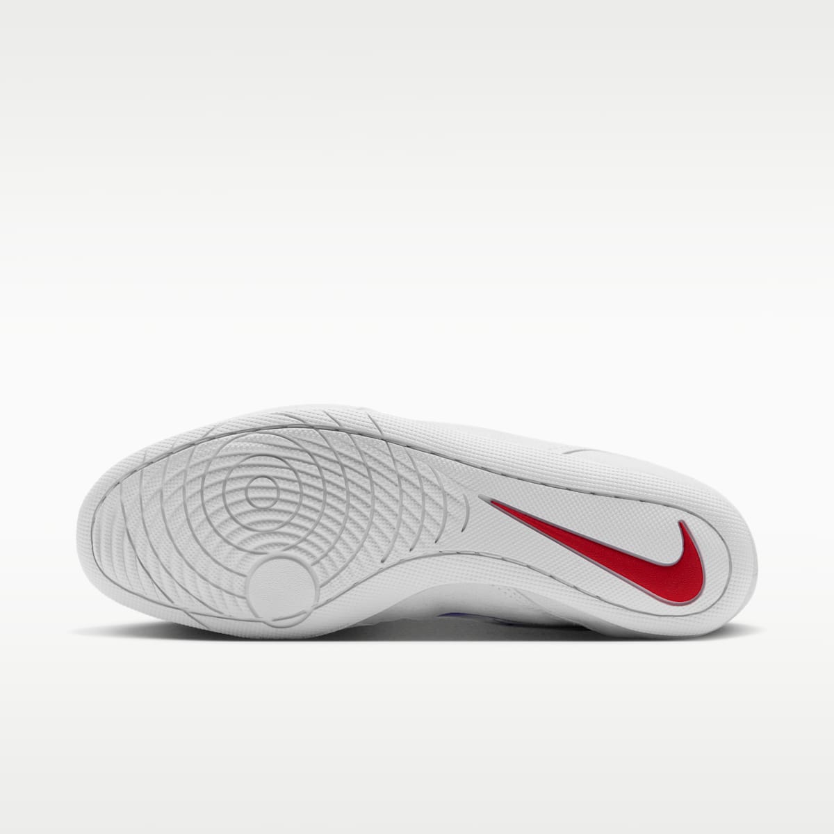 Nike Footsweep 2 Men's Wrestling Shoes - White/University Red - Image 2