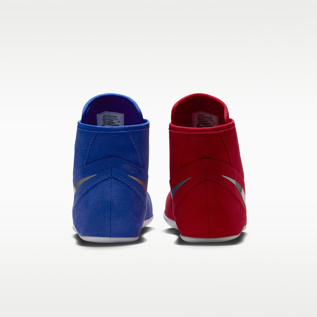 Nike Footsweep 2 Men's Wrestling Shoes - Hyper Royal/Metallic Silver - Image 6