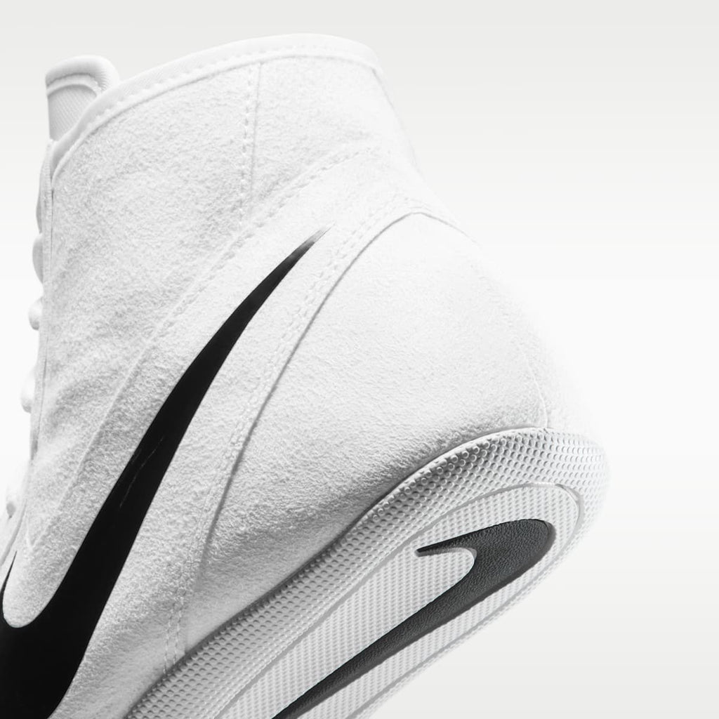 Nike Footsweep 2 Men's Wrestling Shoes - White/Black - Image 8