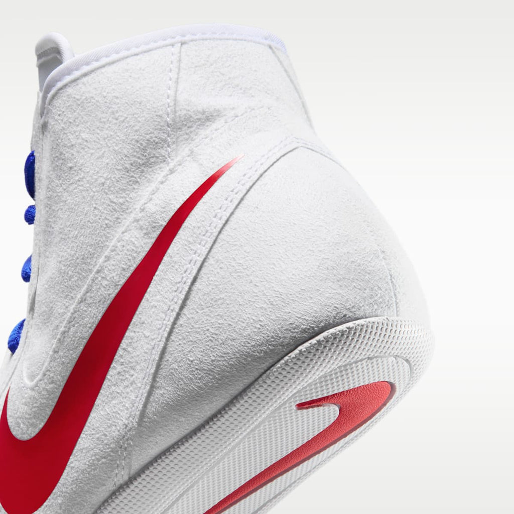 Nike Footsweep 2 Men's Wrestling Shoes - White/University Red - Image 8