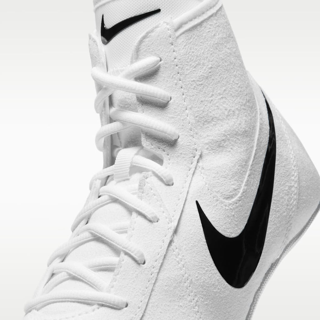 Nike Footsweep 2 Men's Wrestling Shoes - White/Black - Image 7
