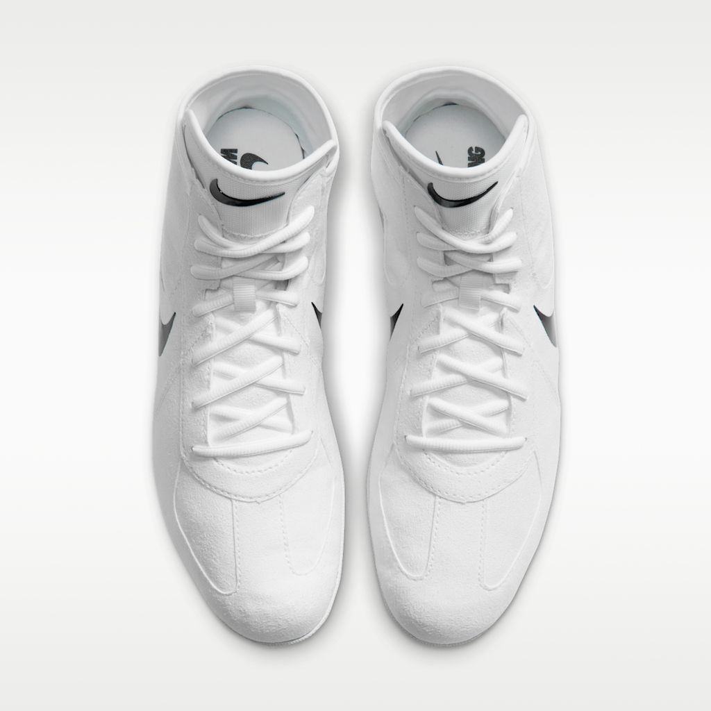 Women's Nike Footsweep 2 Men's Wrestling Shoes - White/Black