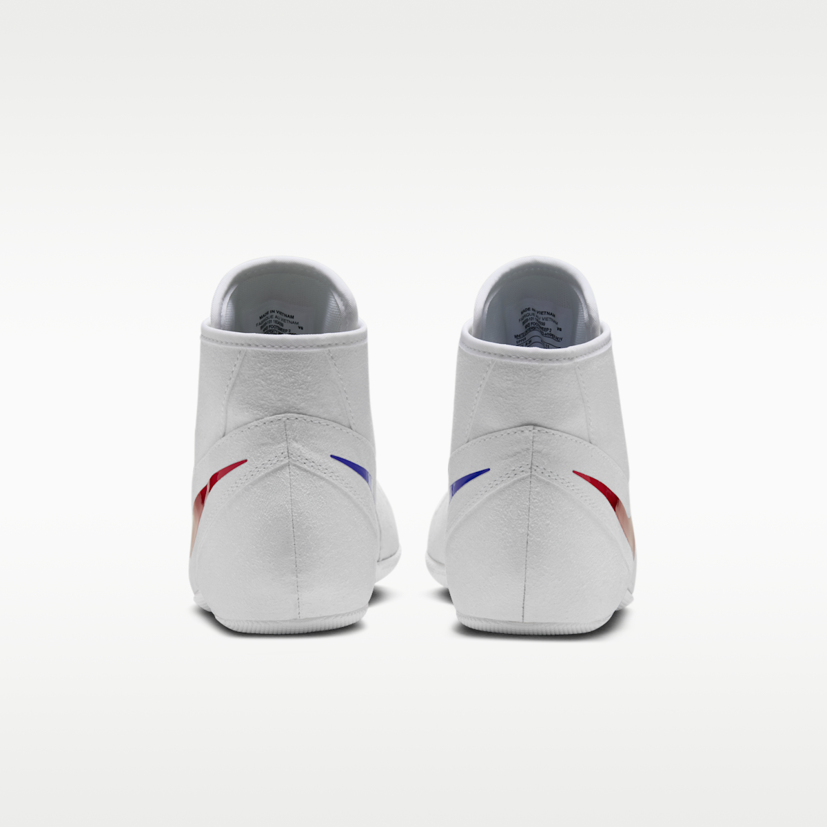 Women's Nike Footsweep 2 Men's Wrestling Shoes - White/University Red
