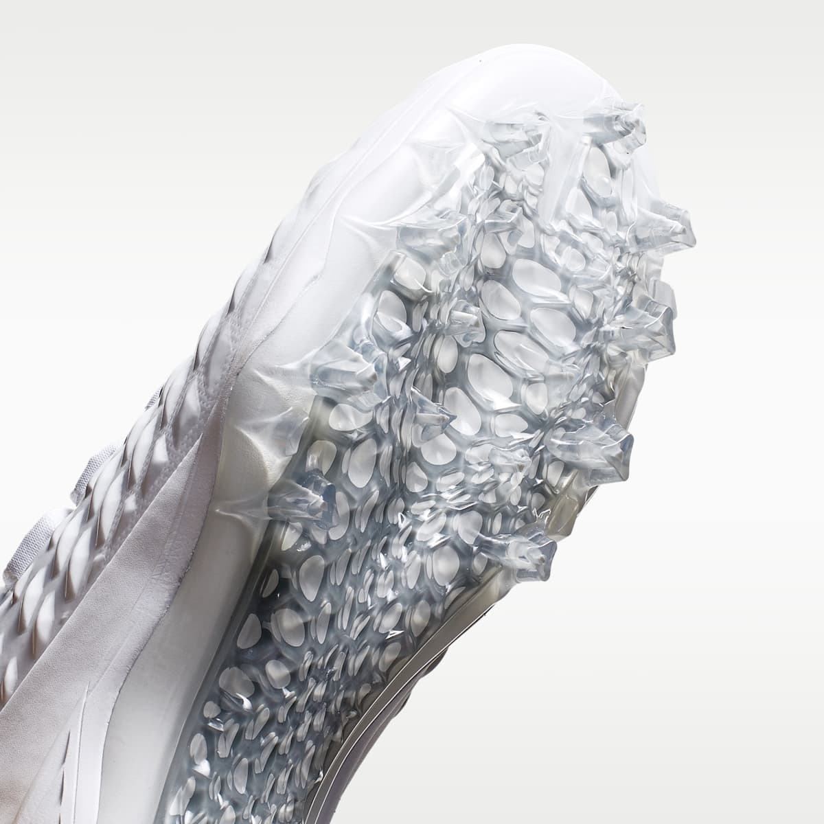Nike Force Savage Pro 2 Men's Football Cleat - White/Wolf Grey/Black - Image 7