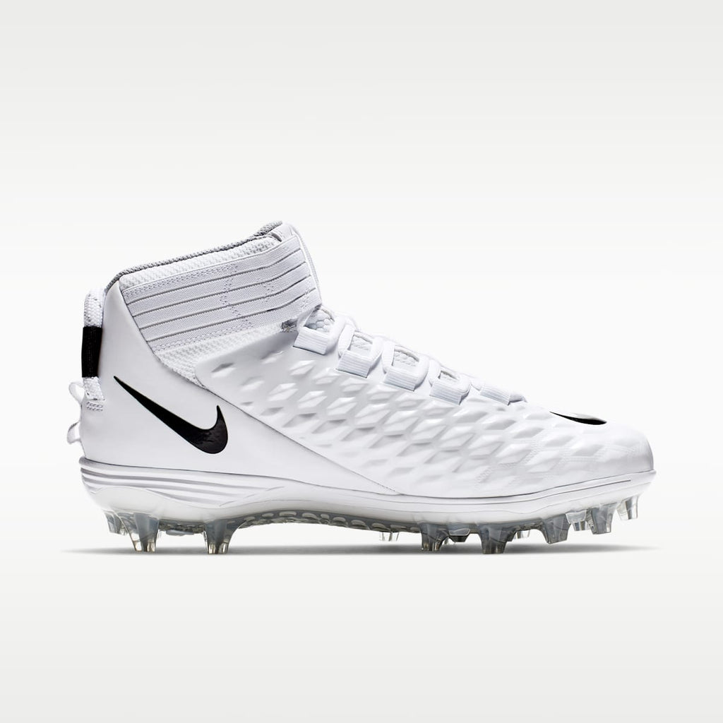 Nike Force Savage Pro 2 Men's Football Cleat - White/Wolf Grey/Black - Image 3