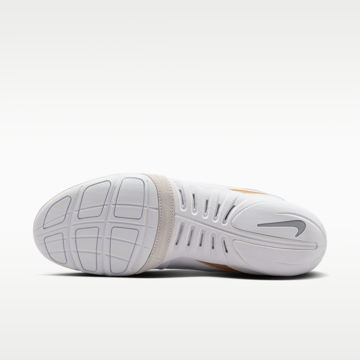 Nike Freek Men's Wrestling Shoes - White/Wolf Grey/Metallic Gold - Image 2