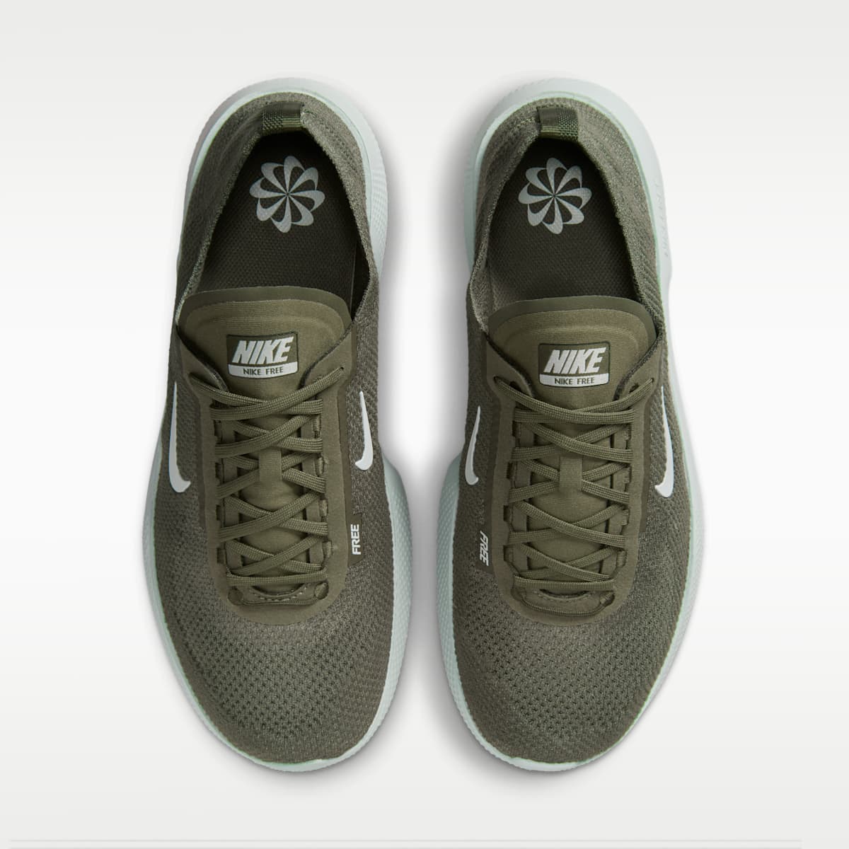 Nike Free 2025 Men's Workout Shoes - Medium Olive/Cargo Khaki/Light Silver - Image 4