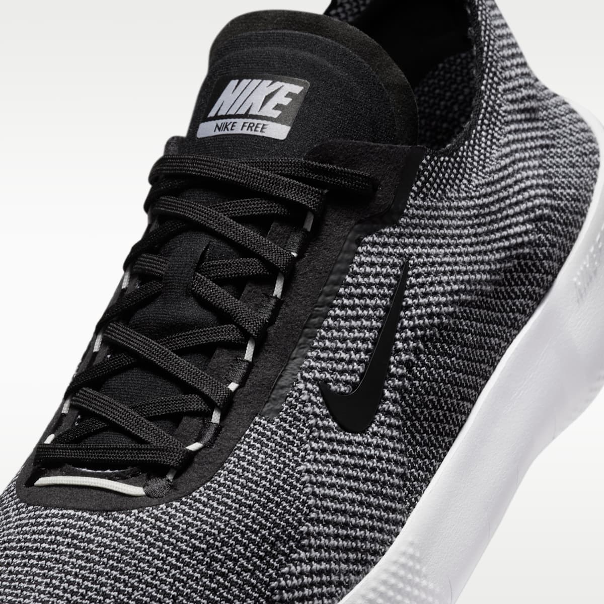Nike Free 2025 Men's Workout Shoes - Black/Black/White - Image 7