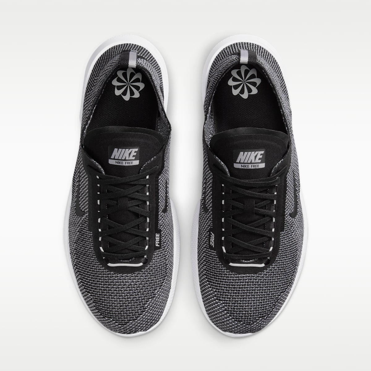 Nike Free 2025 Men's Workout Shoes - Black/Black/White - Image 4