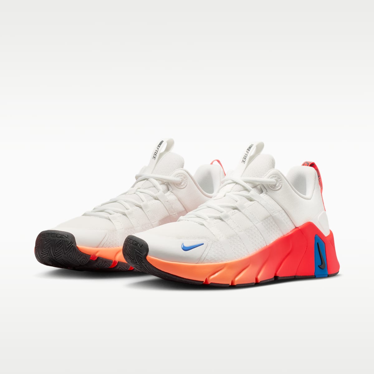 Nike Free Metcon 7 Men's Training Shoes - Summit White/Bright Crimson/Orange Pulse/Anthracite - Image 5