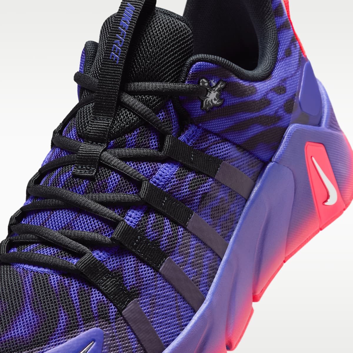 Nike Free Metcon 7 AMP Men's Training Shoes - Black/Hyper Punch/Indigo Burst/Metallic Platinum - Image 7