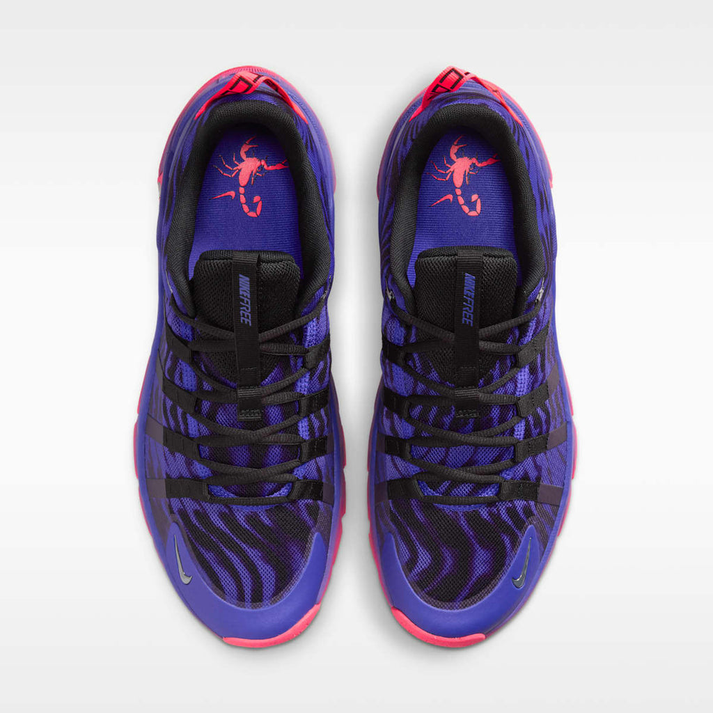 Nike Free Metcon 7 AMP Men's Training Shoes - Black/Hyper Punch/Indigo Burst/Metallic Platinum - Image 4