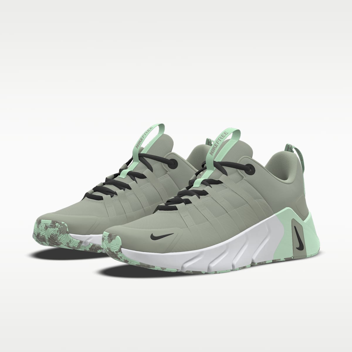 Nike Free Metcon 7 By You Custom Men's Training Shoes - Multi-Color/Multi-Color - Image 2