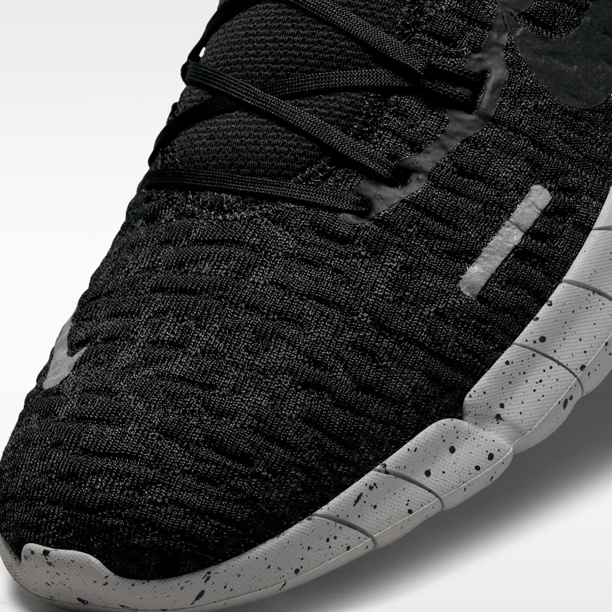 Nike Free Run 5.0 Men's Road Running Shoes - Black/Dark Smoke Grey/Black - Image 7