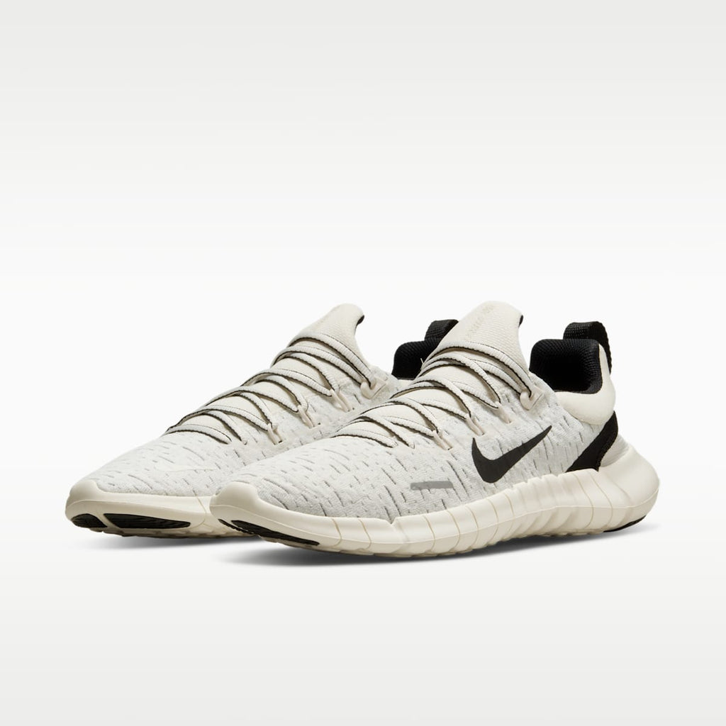 Nike Free Run 5.0 Men's Road Running Shoes - Phantom/Sail/Black - Image 5