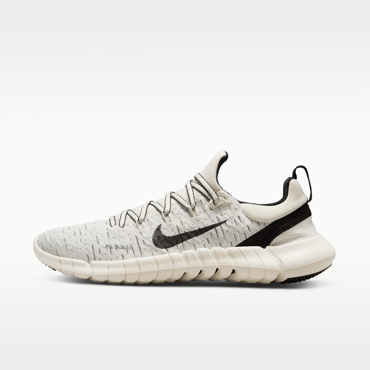 Nike Free Run 5.0 Men's Road Running Shoes - Phantom/Sail/Black - Image 1