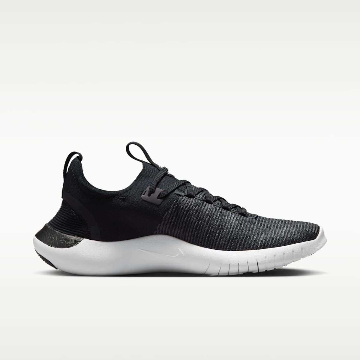Nike Free RN NN Men's Road Running Shoes - Black/Anthracite/White - Image 3
