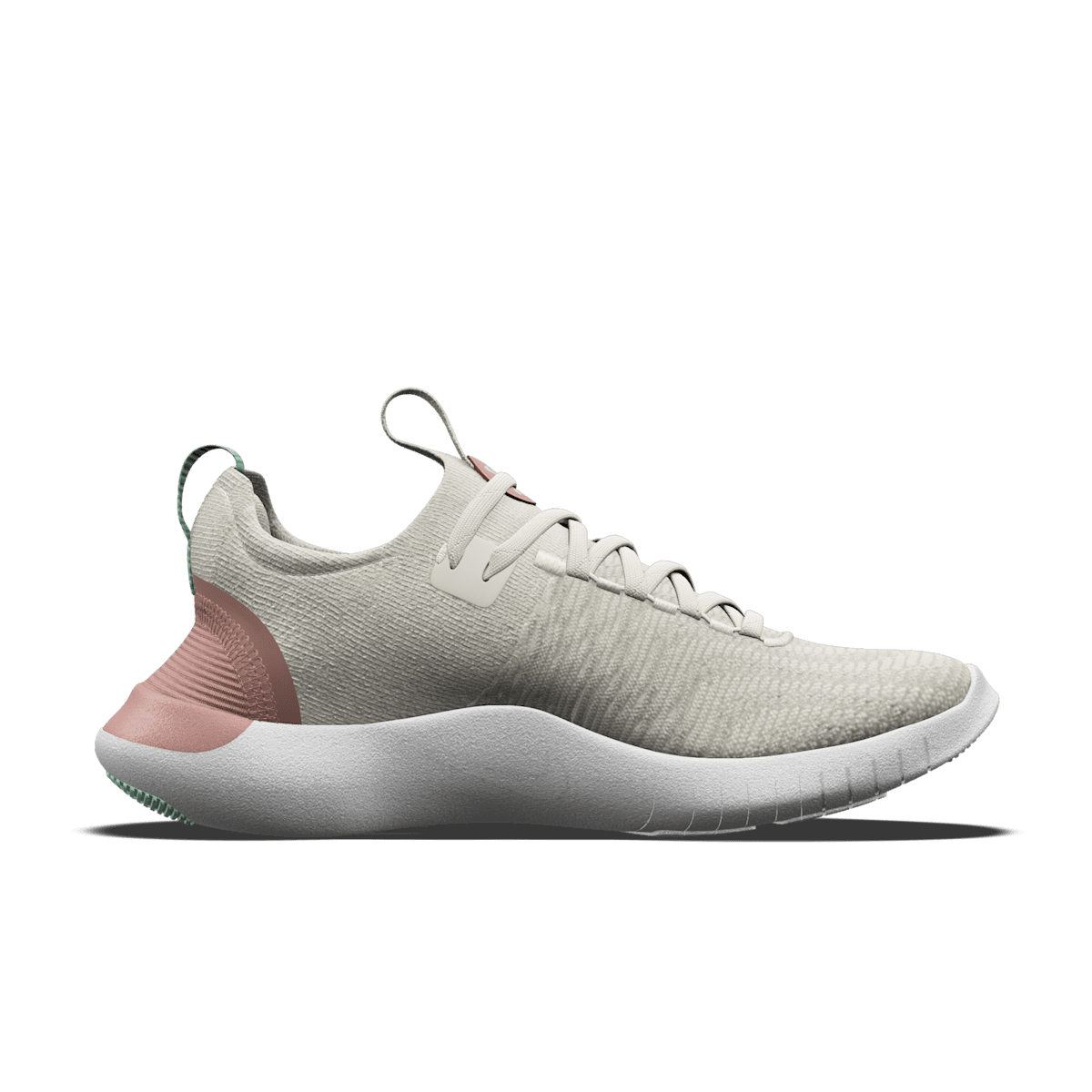 Nike Free RN By You Custom Men's Road Running Shoes - White/Platinum Tint/White - Image 3