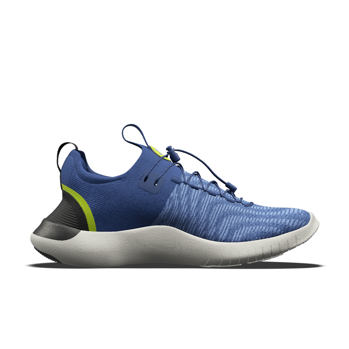 Nike Free RN By You Custom Men's Road Running Shoes - White/Platinum Tint/White - Image 3