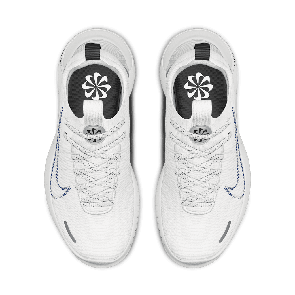 Nike Free RN By You Custom Men's Road Running Shoes - White/Platinum Tint/White - Image 4