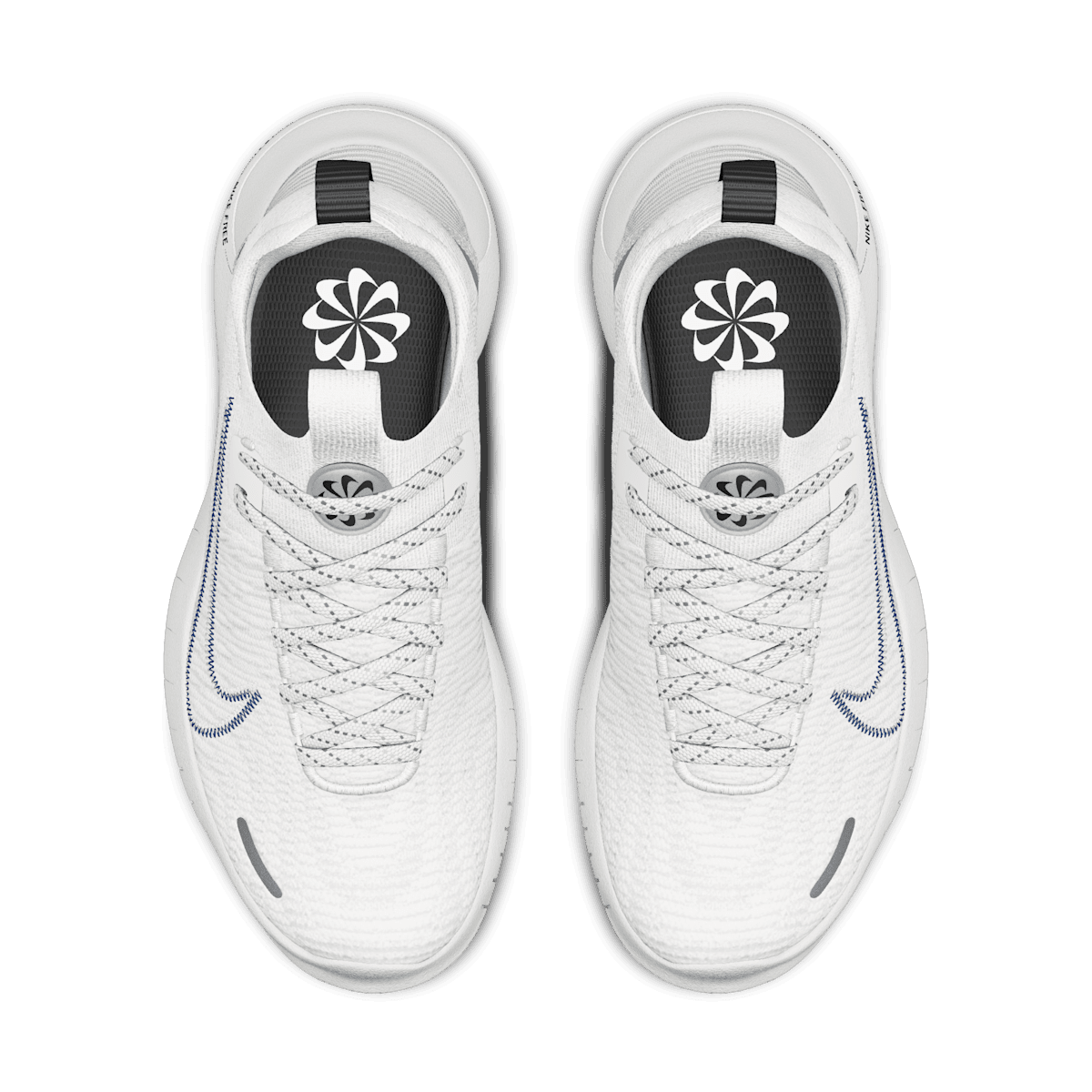 Nike Free RN By You Custom Men's Road Running Shoes - White/Platinum Tint/White - Image 4