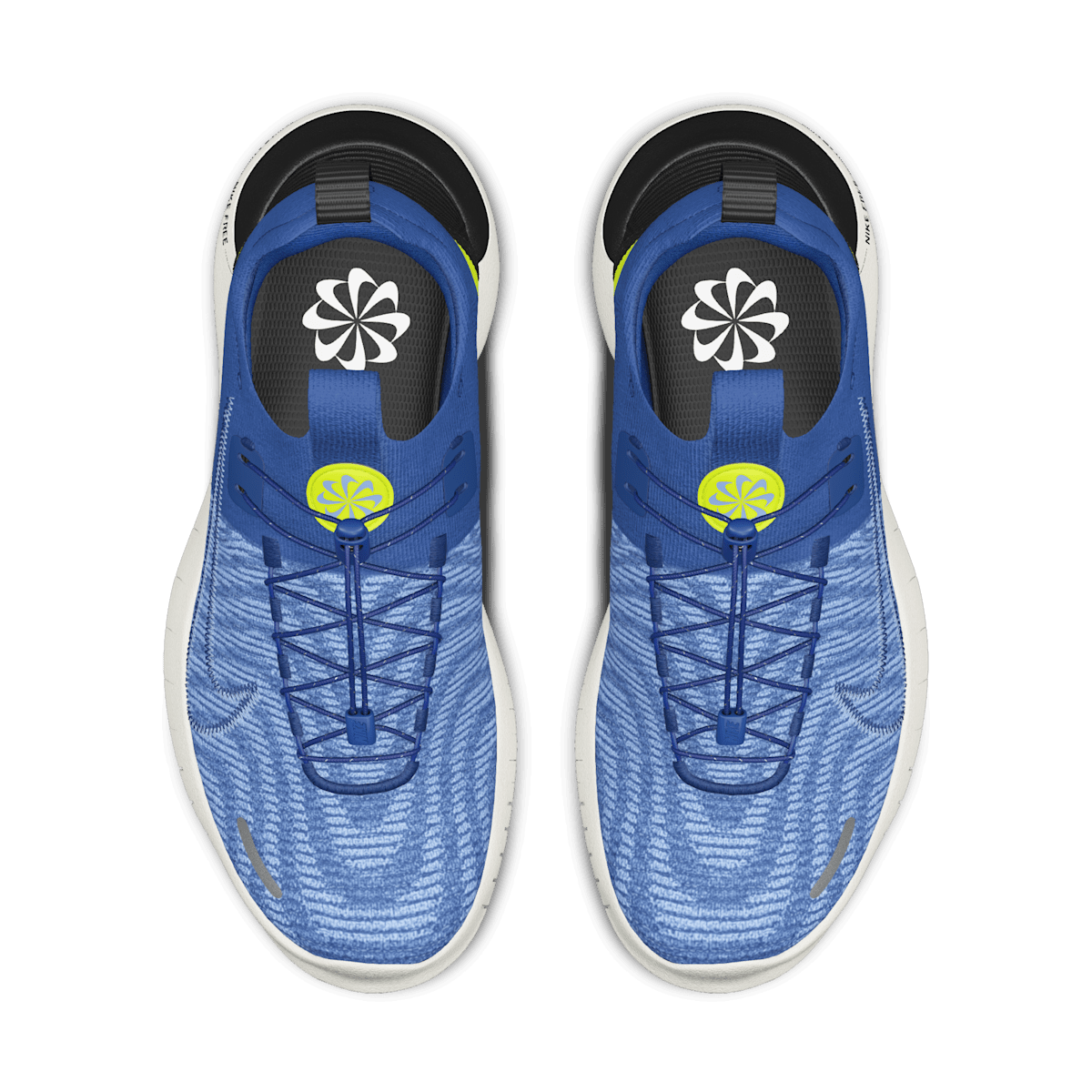 Nike Free RN By You Custom Men's Road Running Shoes - White/Platinum Tint/White - Image 4