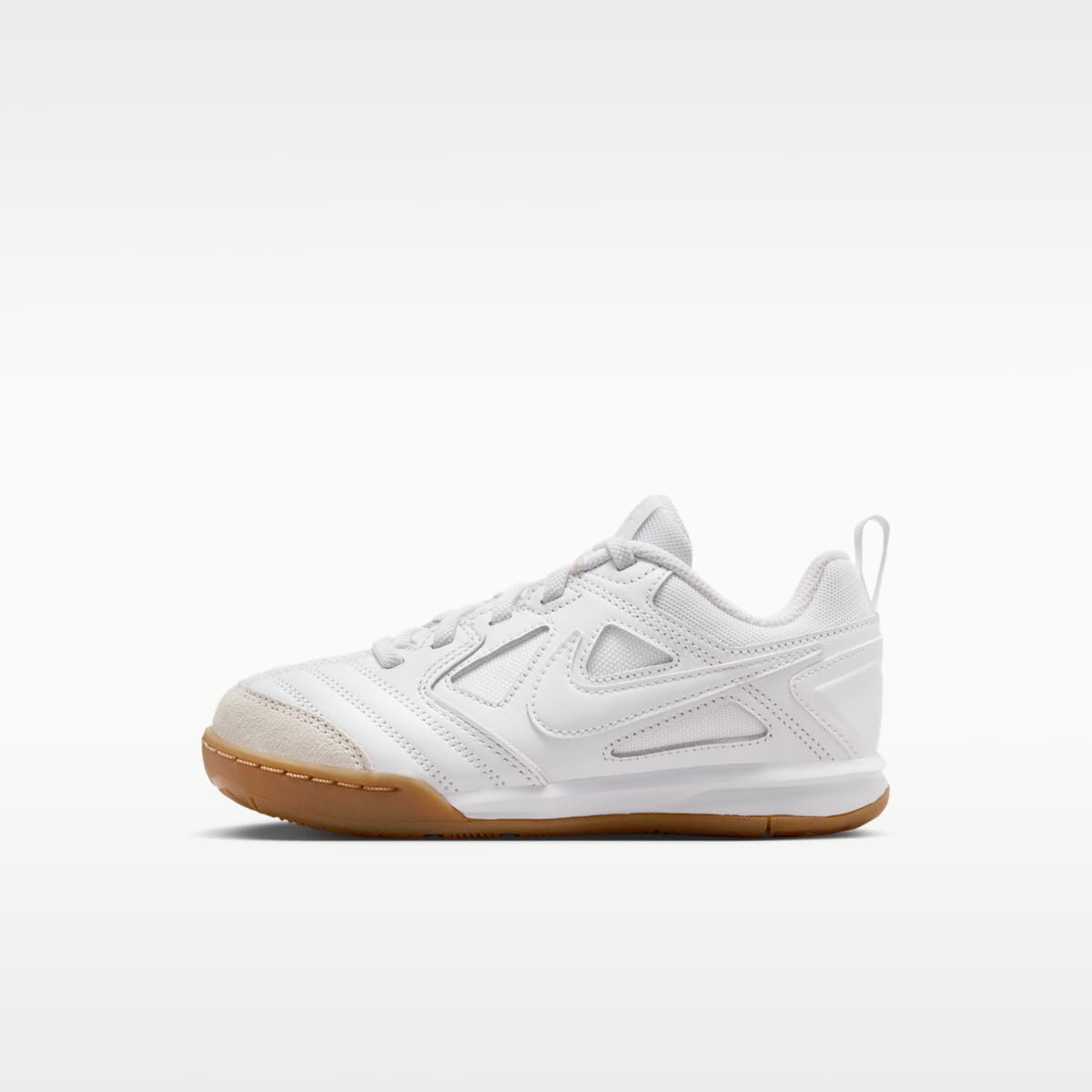 Nike Gato Little Kids' Shoes - White/Gum Light Brown/White/White