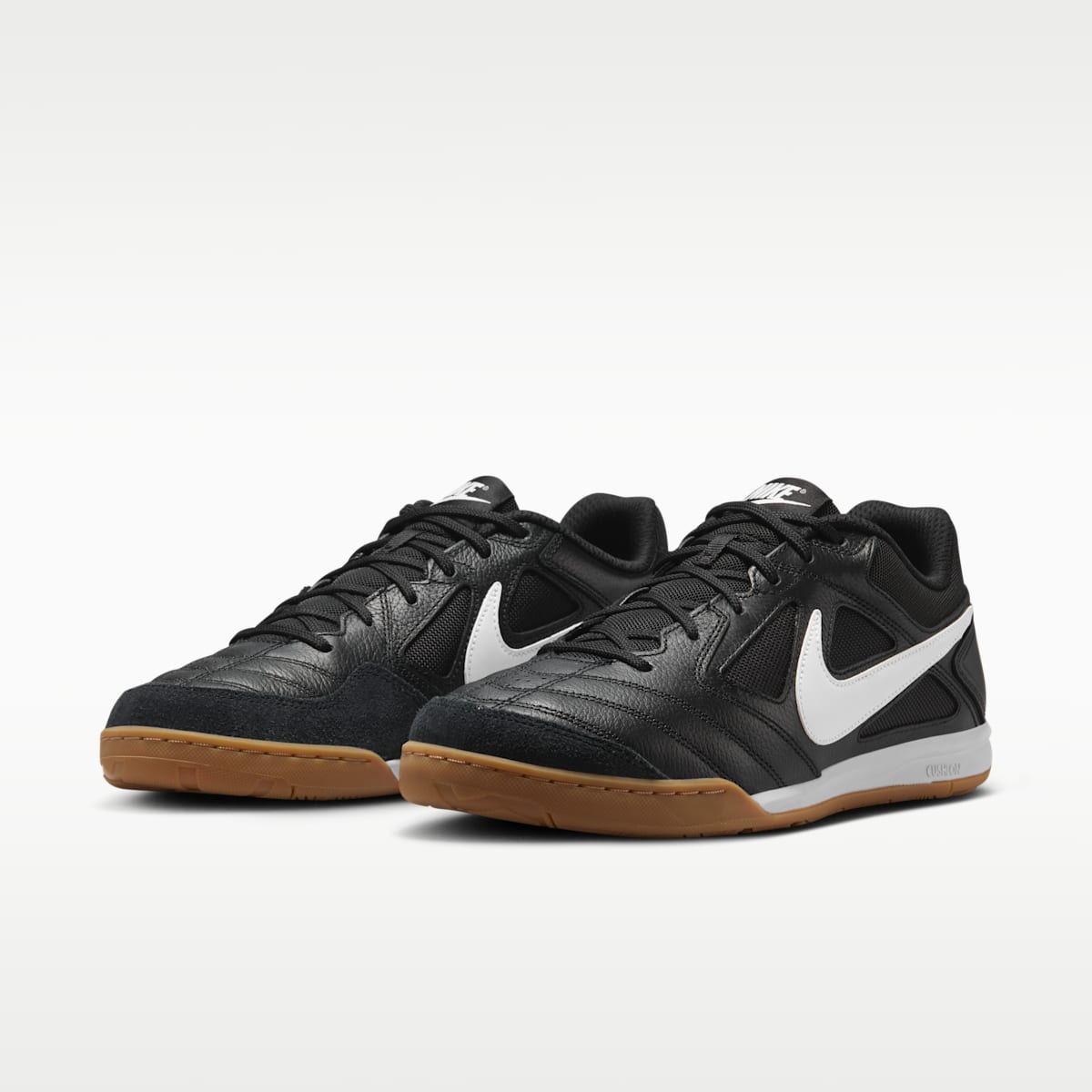 Nike Gato Men's Shoes - Black/Gum Light Brown/White - Image 5