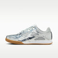 Nike Gato LV8 Men's Shoes - Metallic Silver/White/Gum Light Brown/Metallic Silver - Image 1