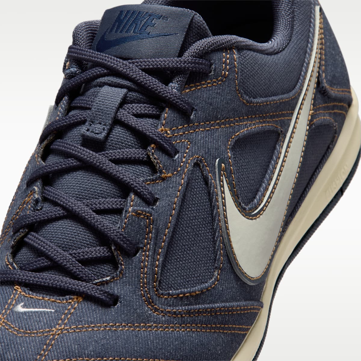 Nike Gato LV8 Men's Shoes - Thunder Blue/Coconut Milk/Obsidian/Summit White - Image 7
