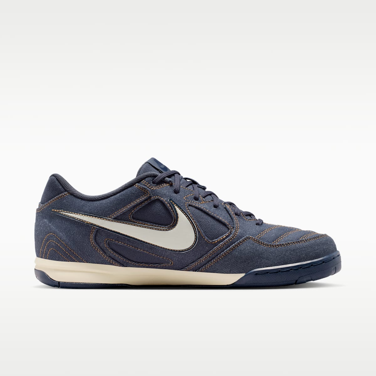 Nike Gato LV8 Men's Shoes - Thunder Blue/Coconut Milk/Obsidian/Summit White - Image 3