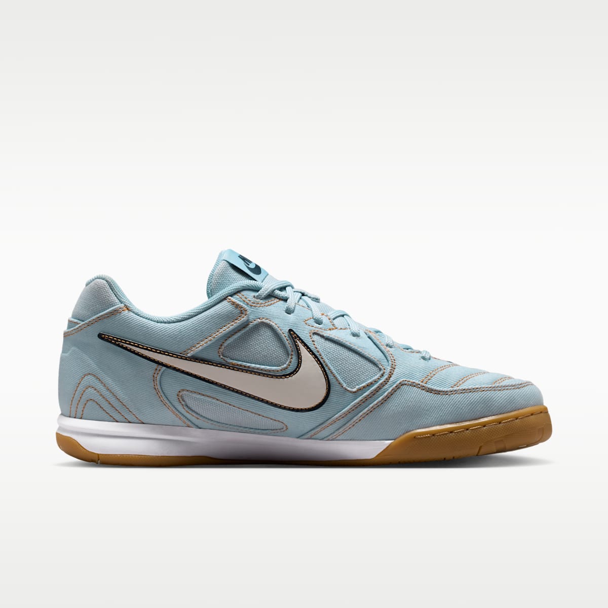 Nike Gato LV8 Men's Shoes - Light Armory Blue/Light Armory Blue/Gum Light Brown/White - Image 3