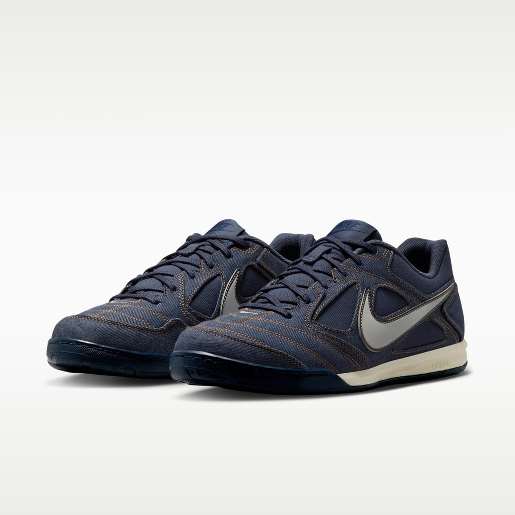 Nike Gato LV8 Men's Shoes - Thunder Blue/Coconut Milk/Obsidian/Summit White - Image 5