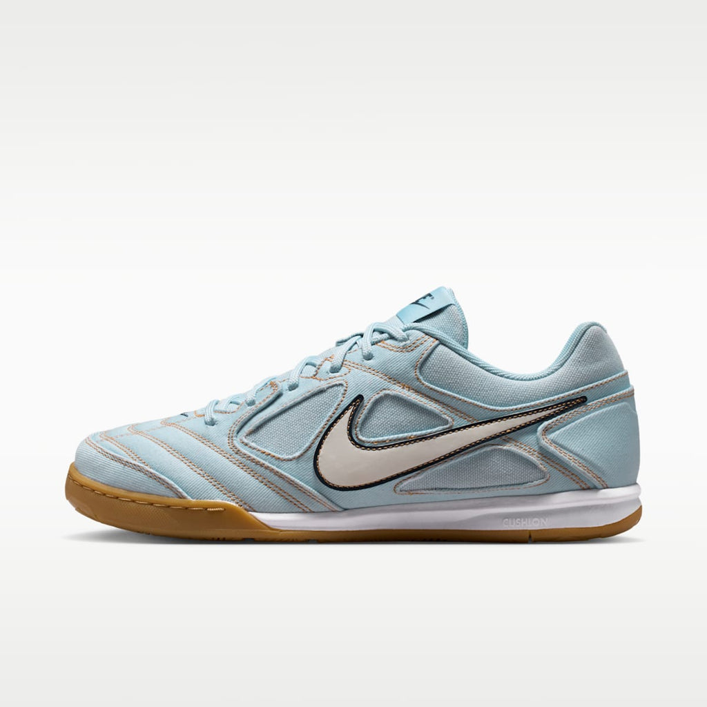 Nike Gato LV8 Men's Shoes - Light Armory Blue/Light Armory Blue/Gum Light Brown/White - Image 1