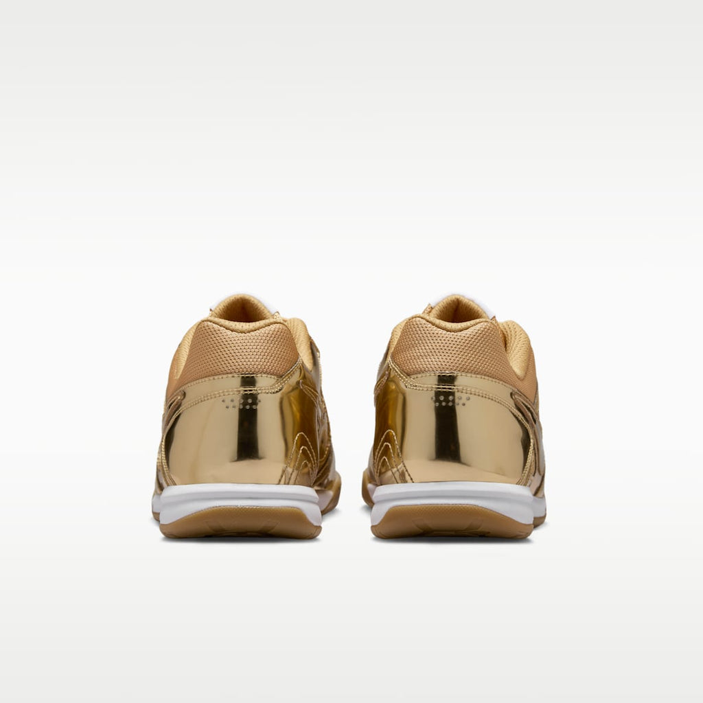 Nike Gato LV8 Men's Shoes - Metallic Gold/White/Gum Light Brown/Metallic Gold - Image 6