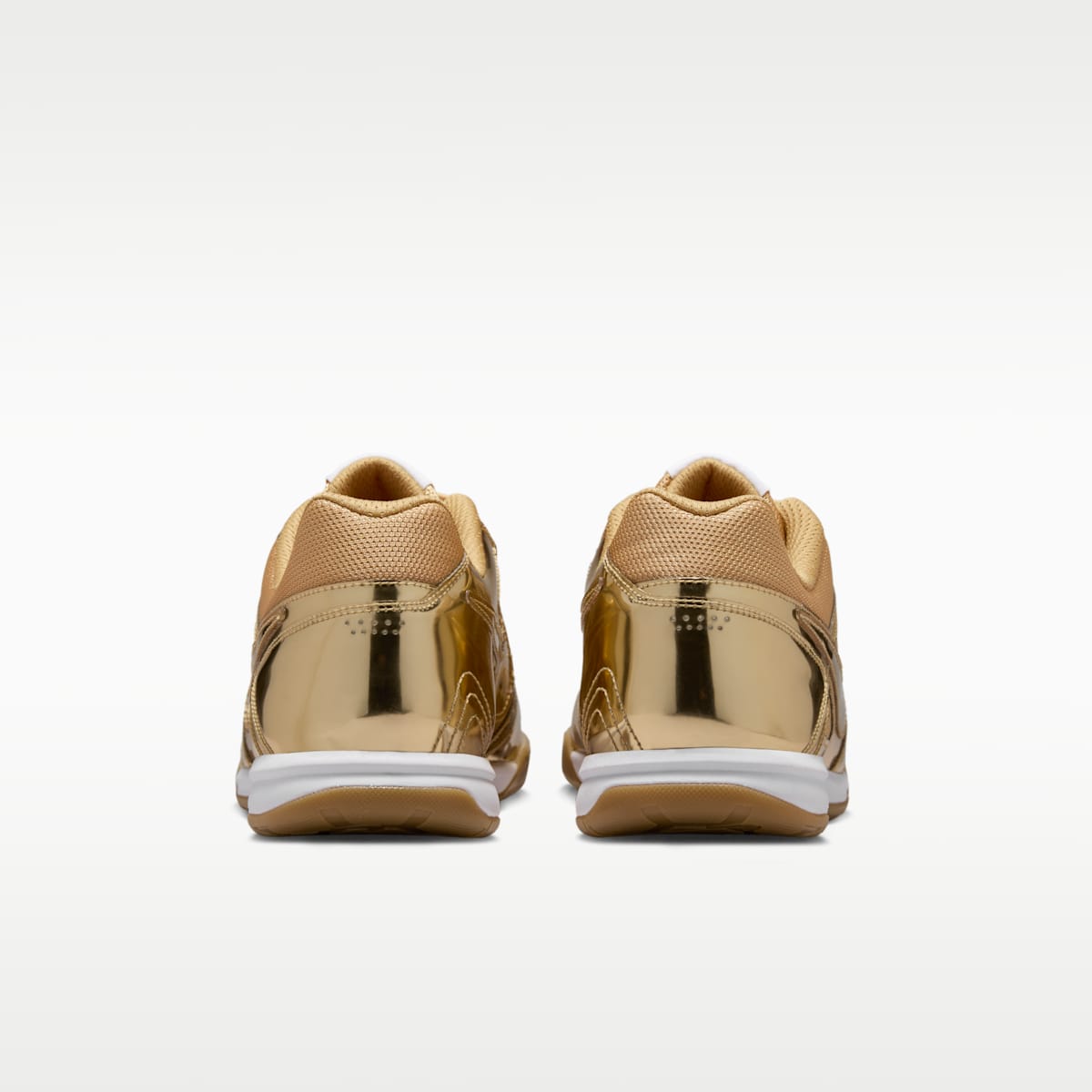 Nike Gato LV8 Men's Shoes - Metallic Gold/White/Gum Light Brown/Metallic Gold - Image 6
