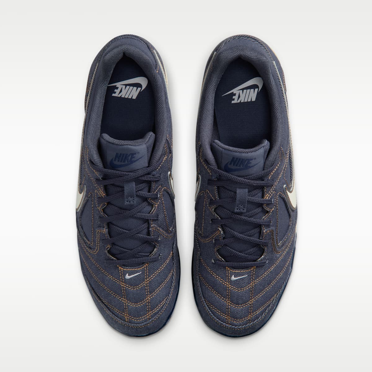 Nike Gato LV8 Men's Shoes - Thunder Blue/Coconut Milk/Obsidian/Summit White - Image 4