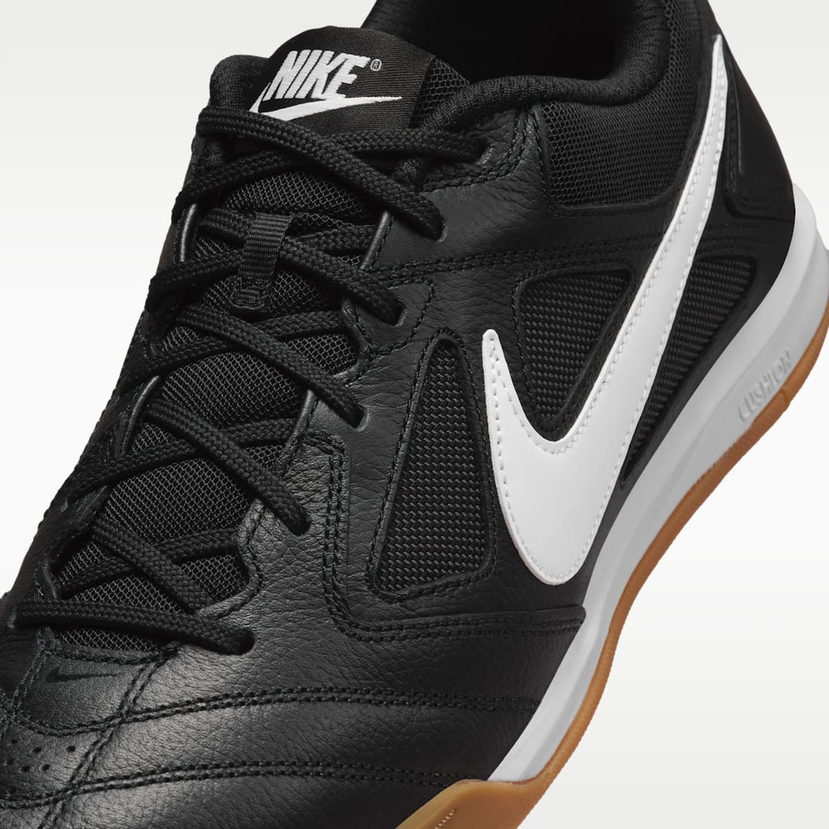 Nike Gato Men's Shoes - Black/Gum Light Brown/White - Image 7