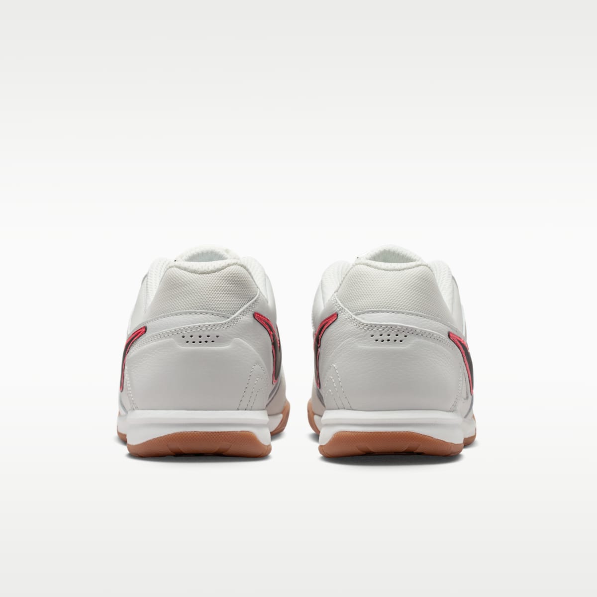 Nike Gato Men's Shoes - Summit White/Bright Crimson/Gum Medium Brown/Black - Image 6